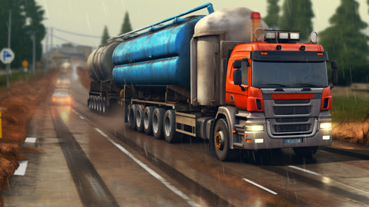 Oil Cargo Transport Truck Game Screenshot 9