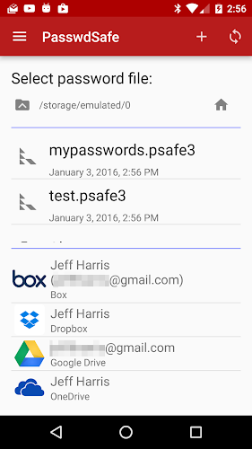 PasswdSafe - Password Safe Screenshot 1