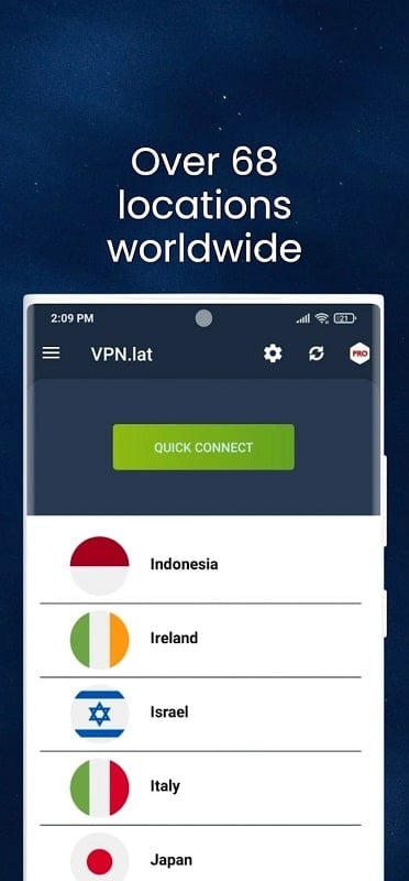 VPN.lat Screenshot 2