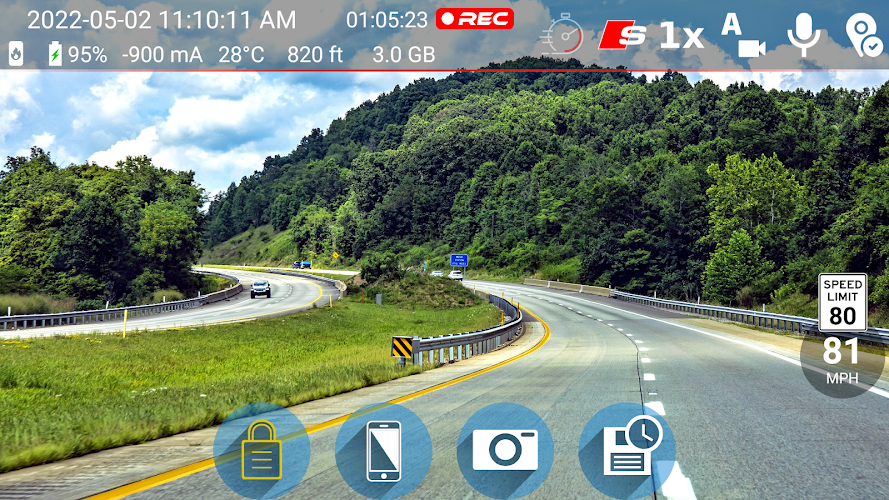 Dash Cam Travel — Car Camera Screenshot 18