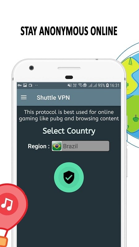 Shuttle VPN Screenshot 2