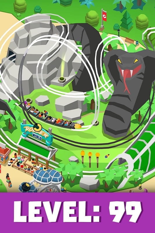 Idle Theme Park Tycoon Screenshot 2