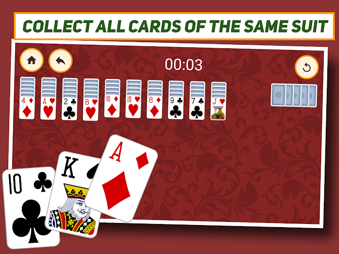 Spider Solitaire: Classic Screenshot 13