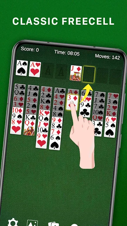 AGED Freecell Solitaire Screenshot 1