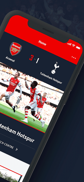 Arsenal Official App Screenshot 2