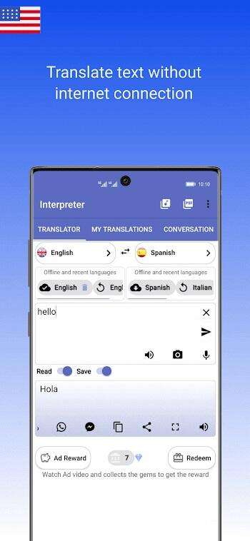 Interpreter Voice Translator Screenshot 3