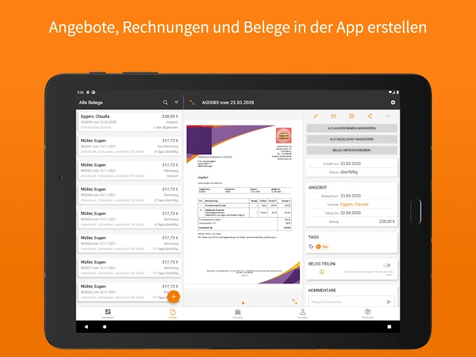 lexoffice - Online Buchhaltung Screenshot 16