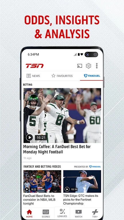 TSN: Live Sports, News, Scores Screenshot 3