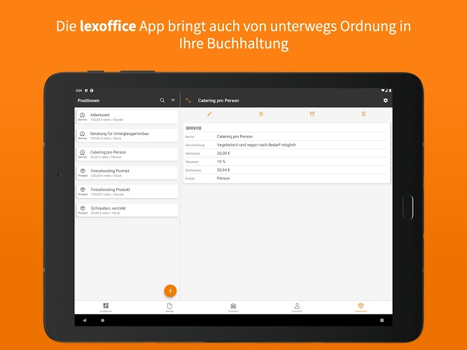 lexoffice - Online Buchhaltung Screenshot 20