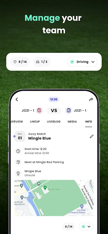 Mingle Sport | Football App Screenshot 3