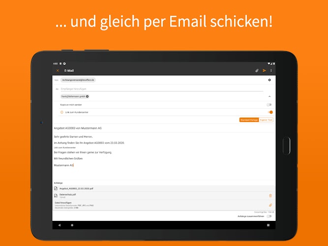 lexoffice - Online Buchhaltung Screenshot 11