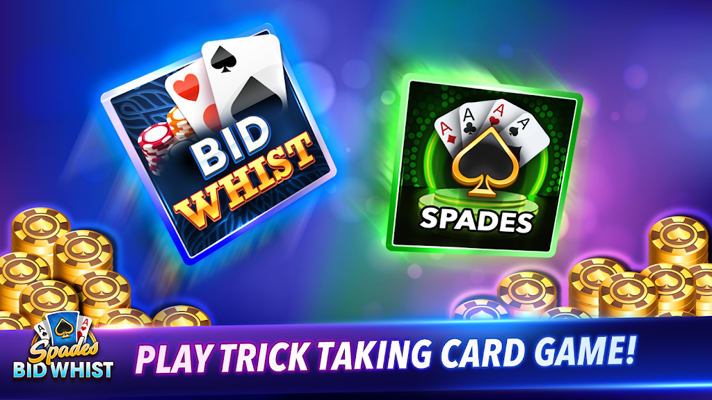 Spades: Bid Whist Classic Game Screenshot 1