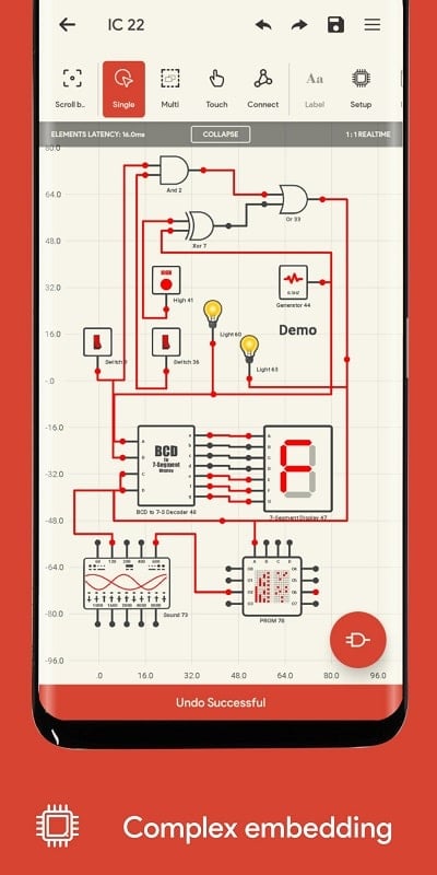 Logic Circuit Simulator Pro Screenshot 1