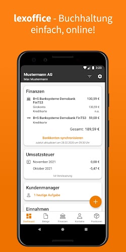 lexoffice - Online Buchhaltung Screenshot 1