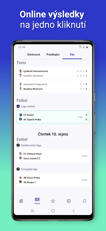 Sport.cz Screenshot 2