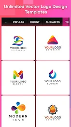 Logo Maker & Brand Designer Screenshot 1