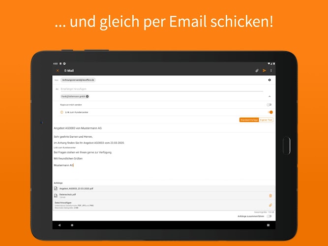 lexoffice - Online Buchhaltung Screenshot 17