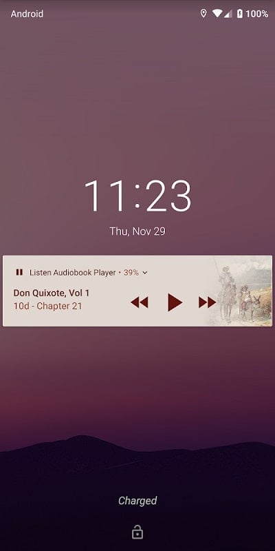 Listen Audiobook Player Screenshot 1