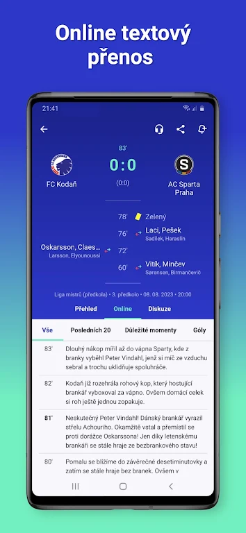 Sport.cz Screenshot 3