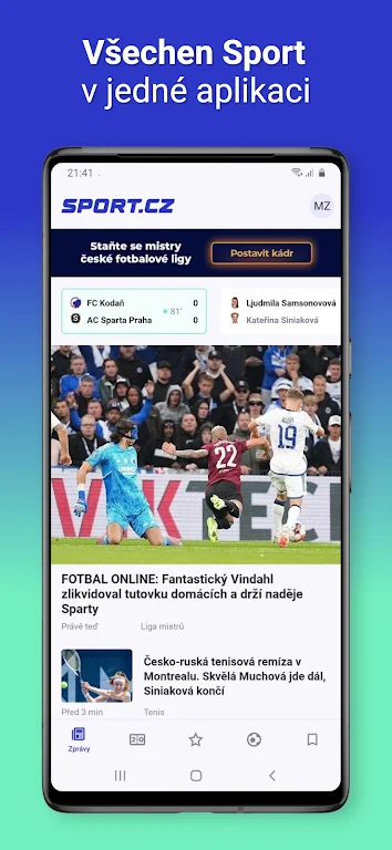 Sport.cz Screenshot 1