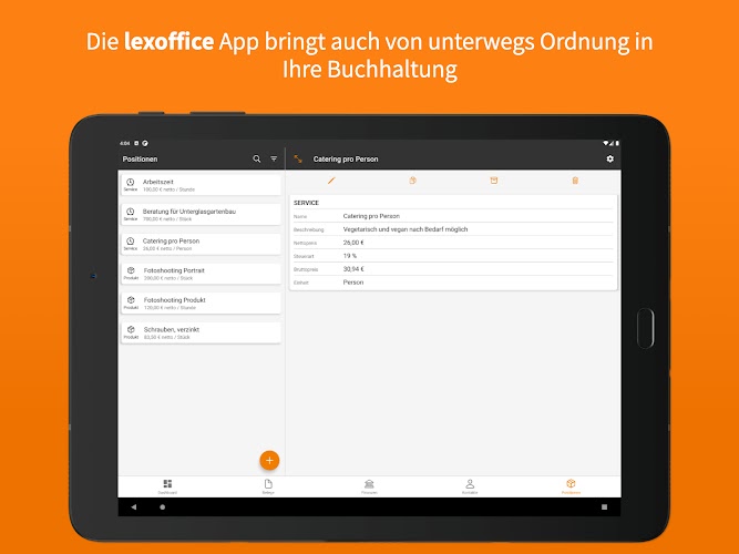 lexoffice - Online Buchhaltung Screenshot 14