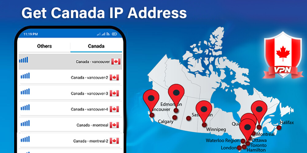 Canada VPN Screenshot 3