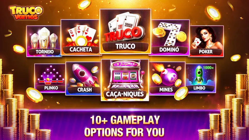 Truco Vamos: Slots Crash Poker Screenshot 1
