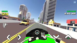 Blocky Moto Racing: Bike Rider Screenshot 21