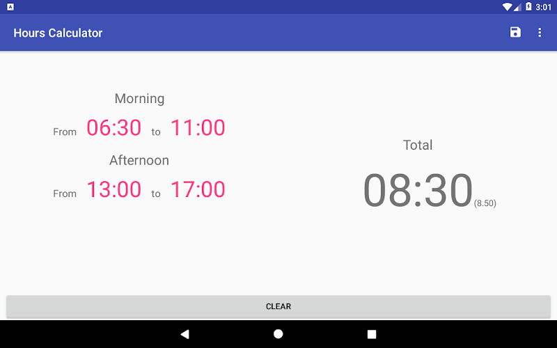 Hours Calculator Screenshot 9