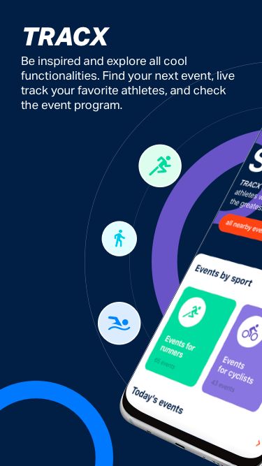 TRACX - event app Screenshot 1