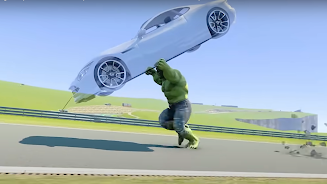 Superhero Tricky Car Stunts Screenshot 7
