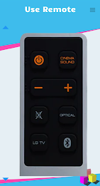 Remote Control for LG SoundBar Screenshot 2