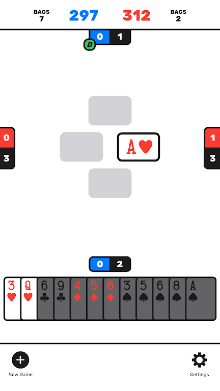 Spades (Classic Card Game) Screenshot 1