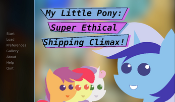 My Little Pony: Super Ethical Shipping Climax! Screenshot 1