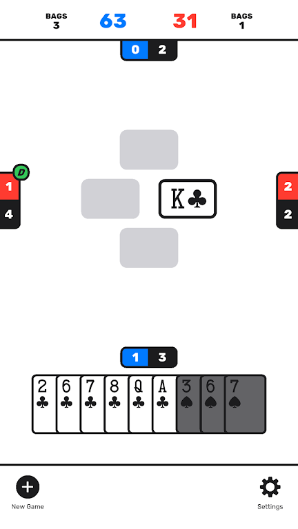 Spades (Classic Card Game) Screenshot 2
