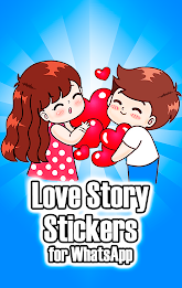 Love Story Stickers WASticker Screenshot 1