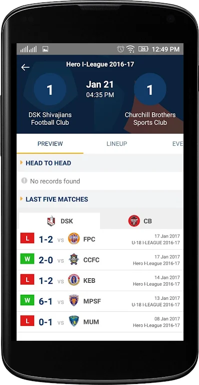 I-League Official Screenshot 3