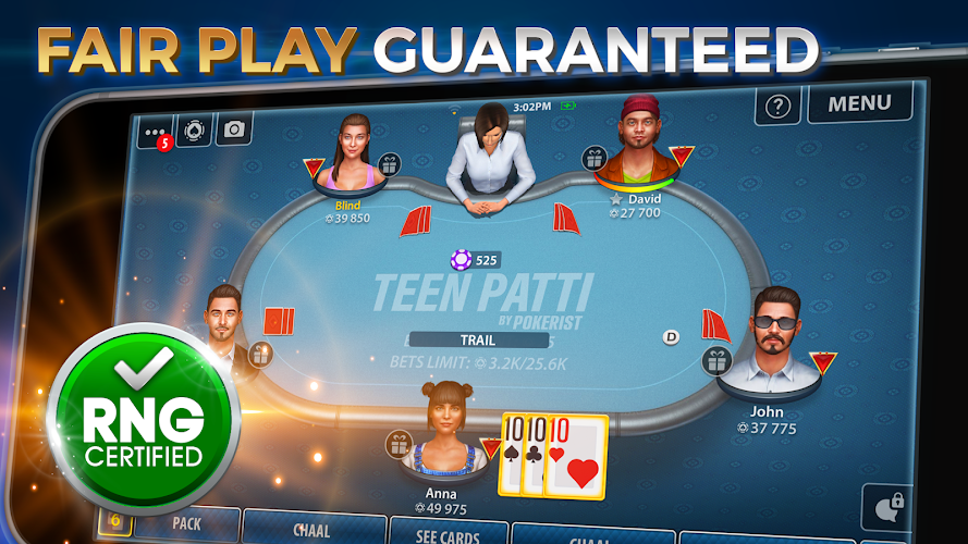 Teen Patti của Pokerist Screenshot 6