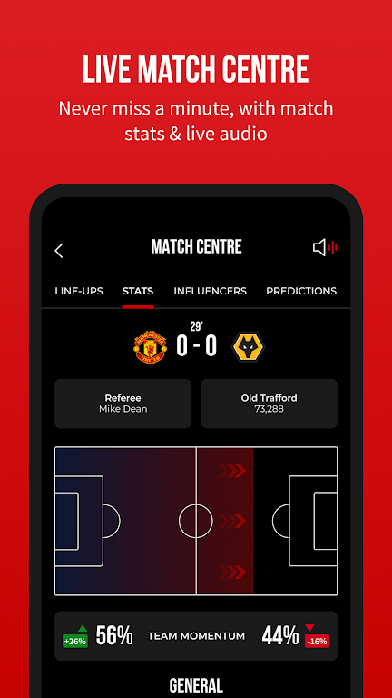 Manchester United Official App Screenshot 2