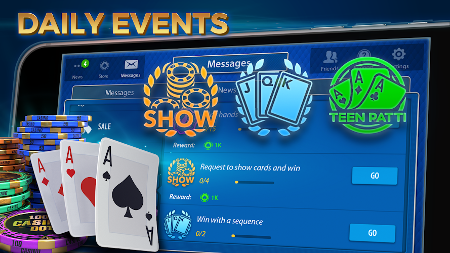 Teen Patti của Pokerist Screenshot 3