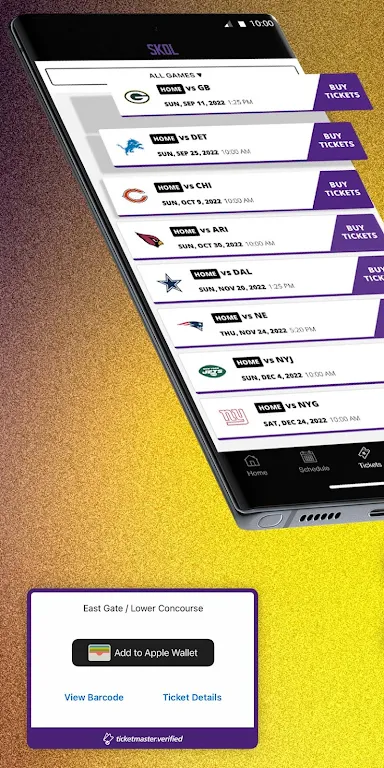 Minnesota Vikings Mobile Screenshot 3