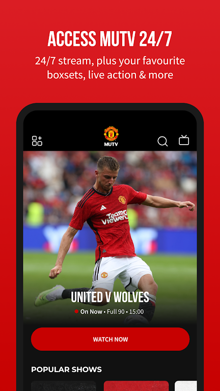 Manchester United Official App Screenshot 1
