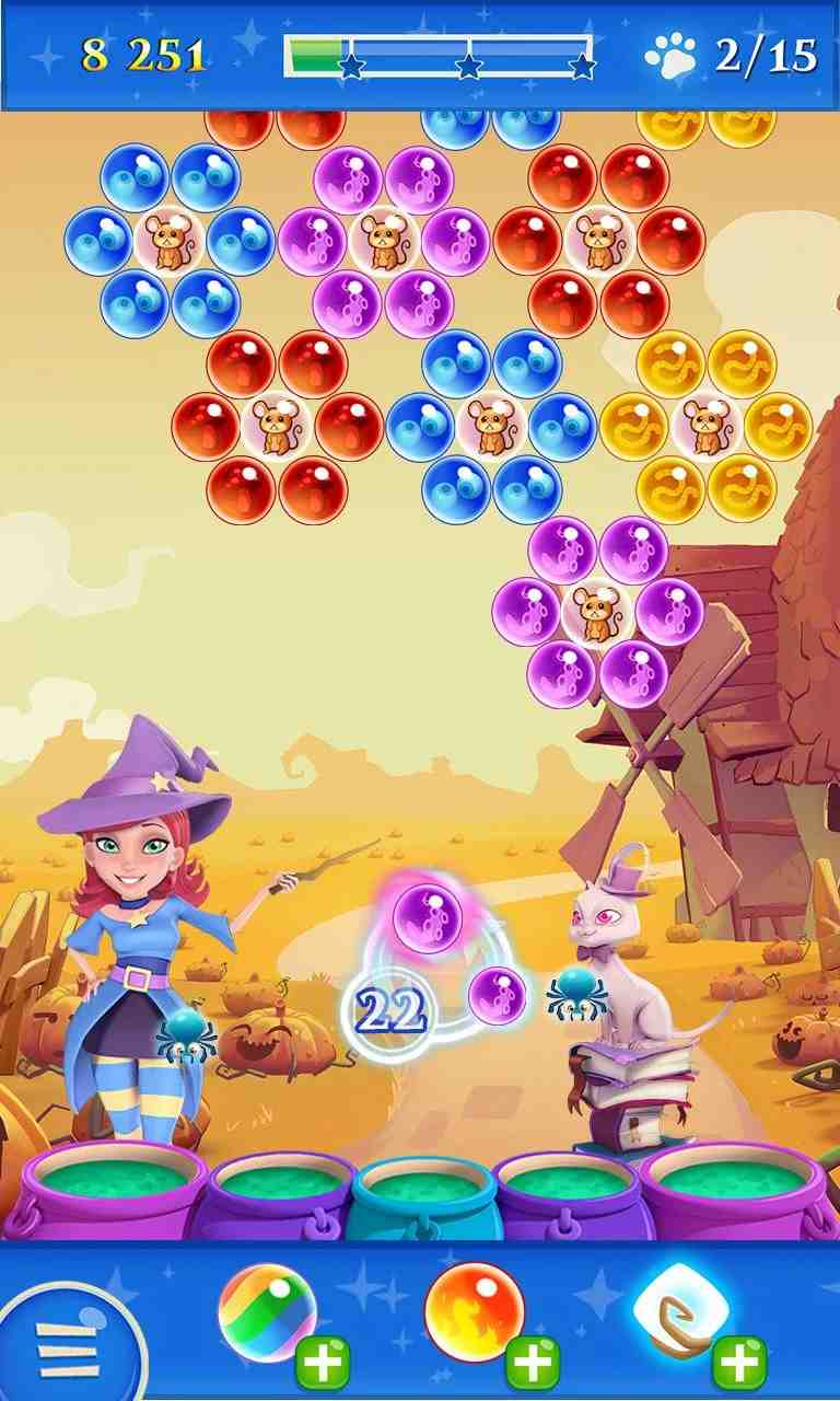 Bubble Witch 2 Saga Screenshot 4