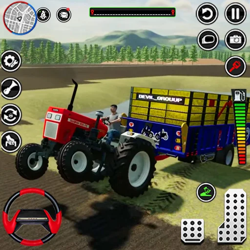 Farming Tractor Games 3D 2023 Screenshot 1