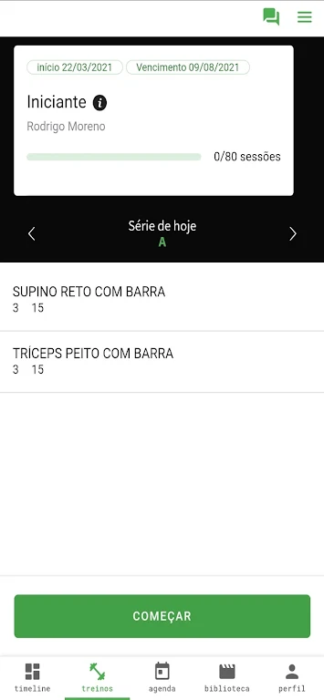 Padel Arena Santos Screenshot 2