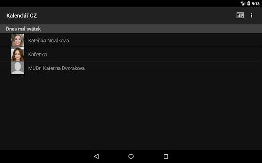 Kalendář CZ Screenshot 27