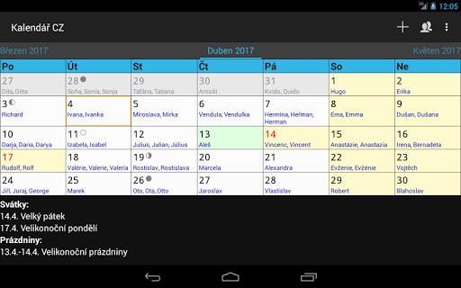 Kalendář CZ Screenshot 49