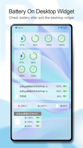 PodsBattery - AirPods battery Screenshot 1
