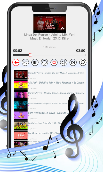 Linea Del Perreo Uzielito Mix Screenshot 1