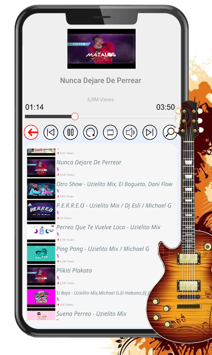 Linea Del Perreo Uzielito Mix Screenshot 2